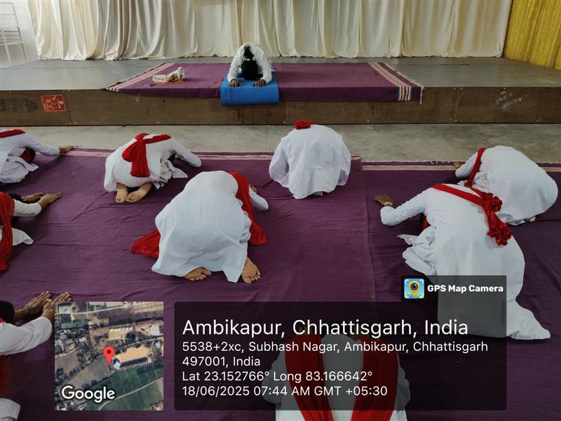 पांच दिवसीय योग कार्यशाला (द्वितीय दिवस)